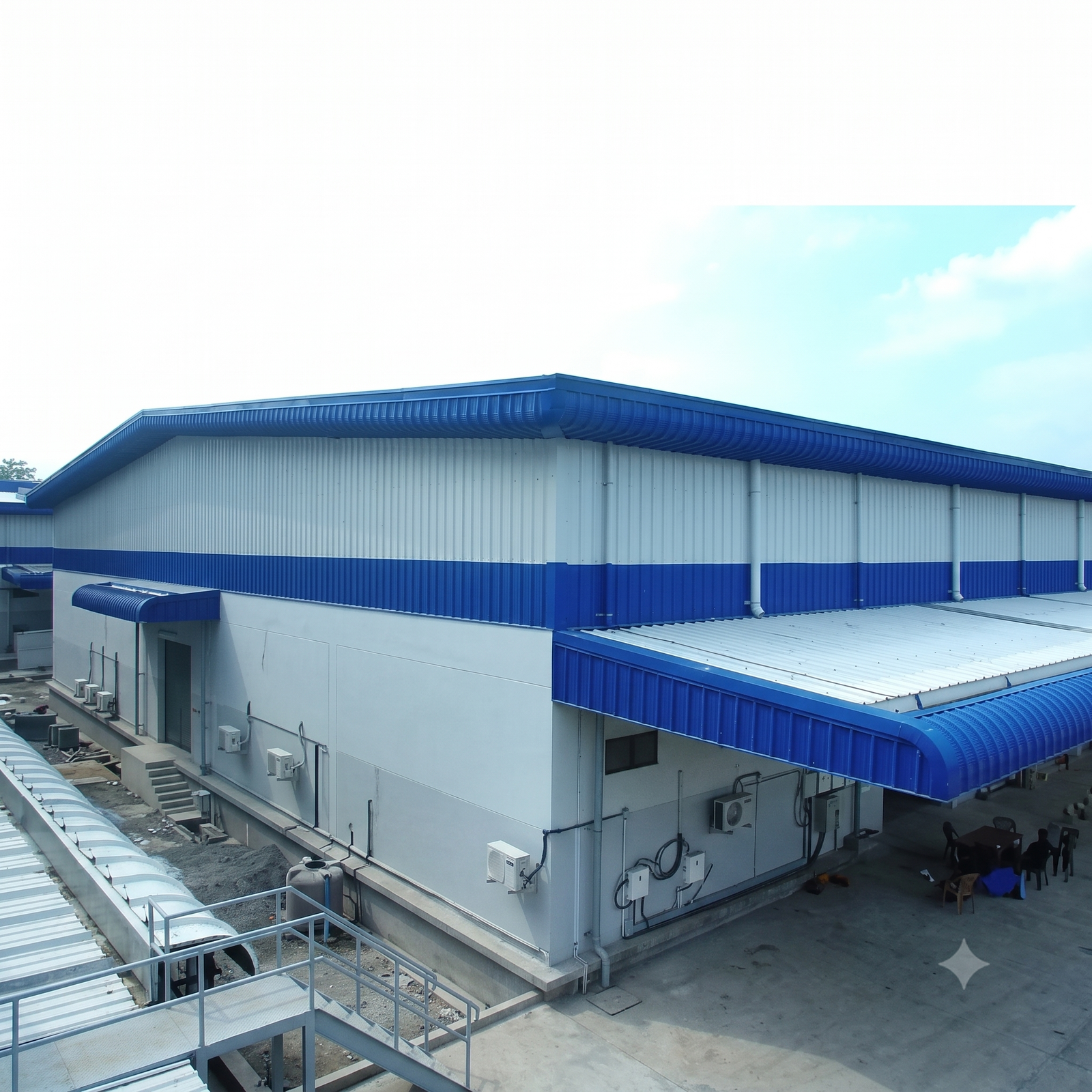 Steel Prefabricated Factory Shed