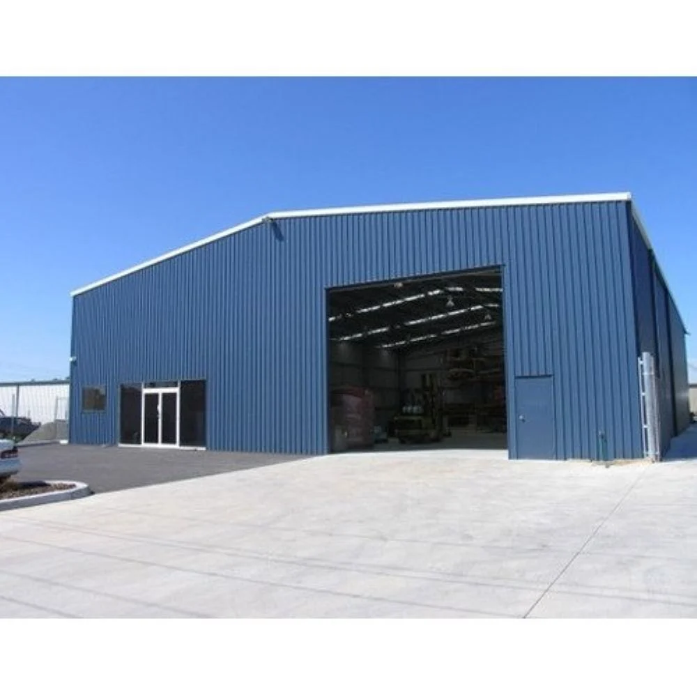 Steel Industrial MS Prefabricated Shed